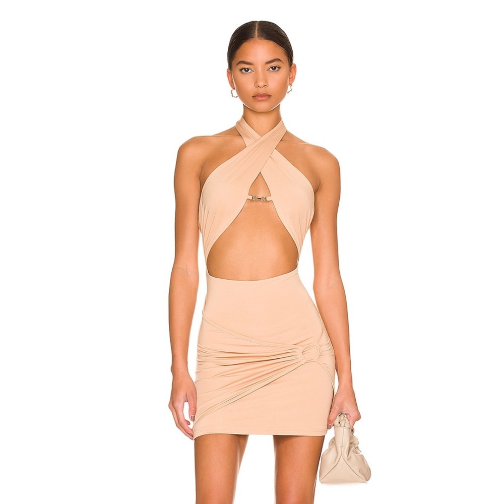 NWT Superdown Michelle Wrap Mini Dress Small